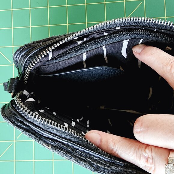 Kelsi Dagger Black Leather Crossbody Bag - Picture 8 of 11